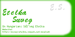 etelka suveg business card